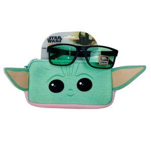 Star Wars The Mandalorian The Child Sunglasses and Case Set New Kids Size New